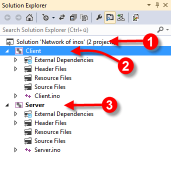 About Projects and Solutions in VS/AS