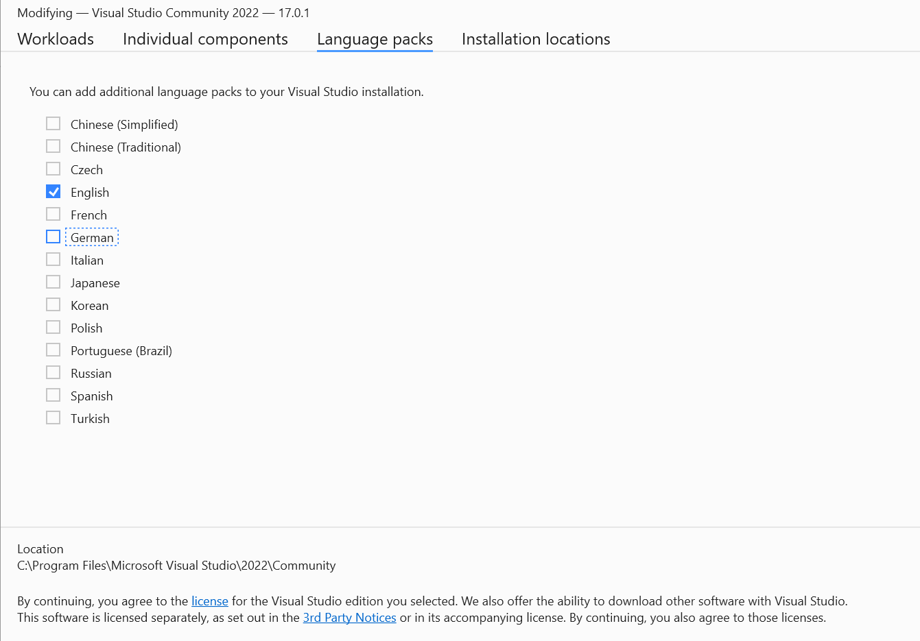 Download the Arduino IDE for Visual Studio