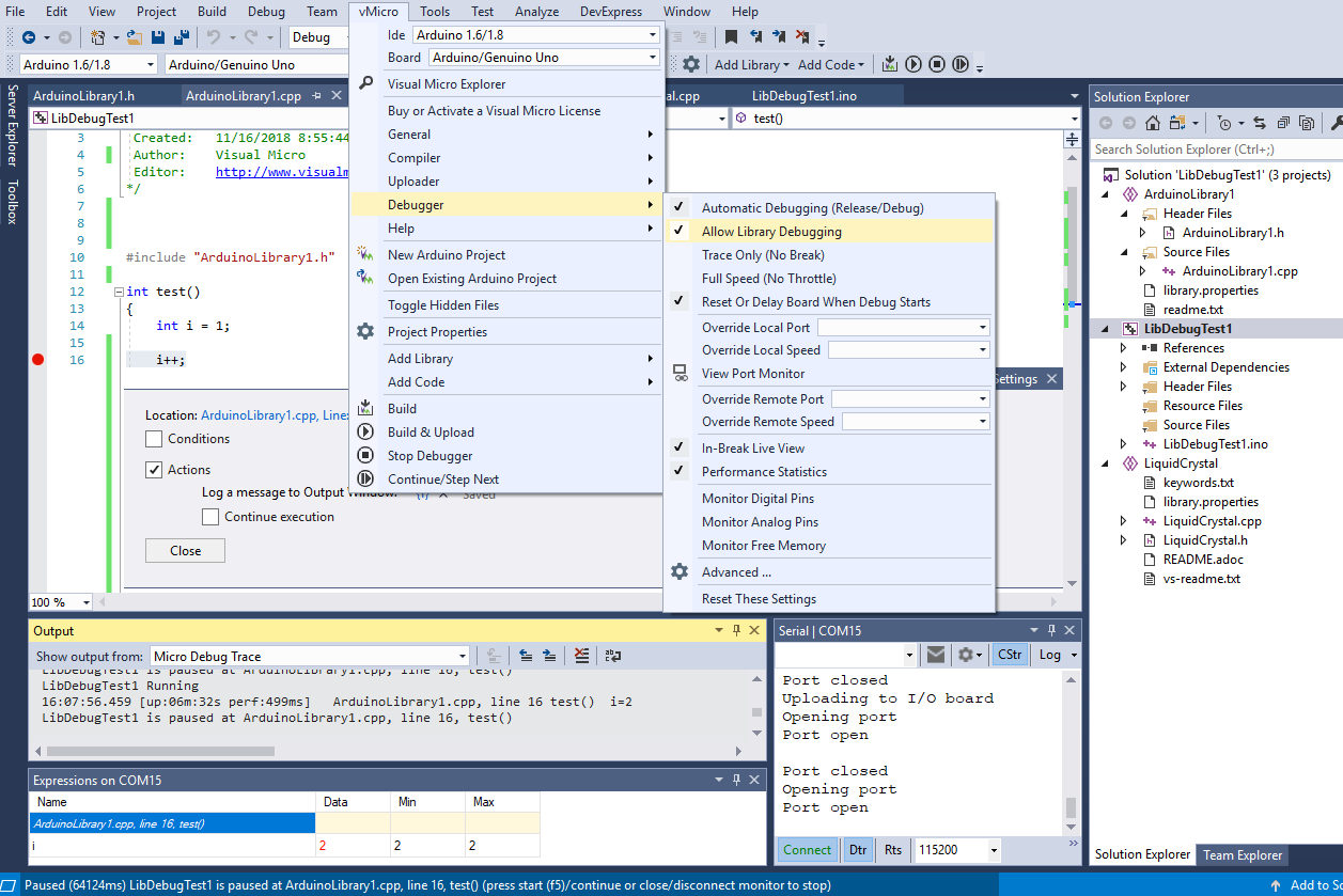 visual studio arduino